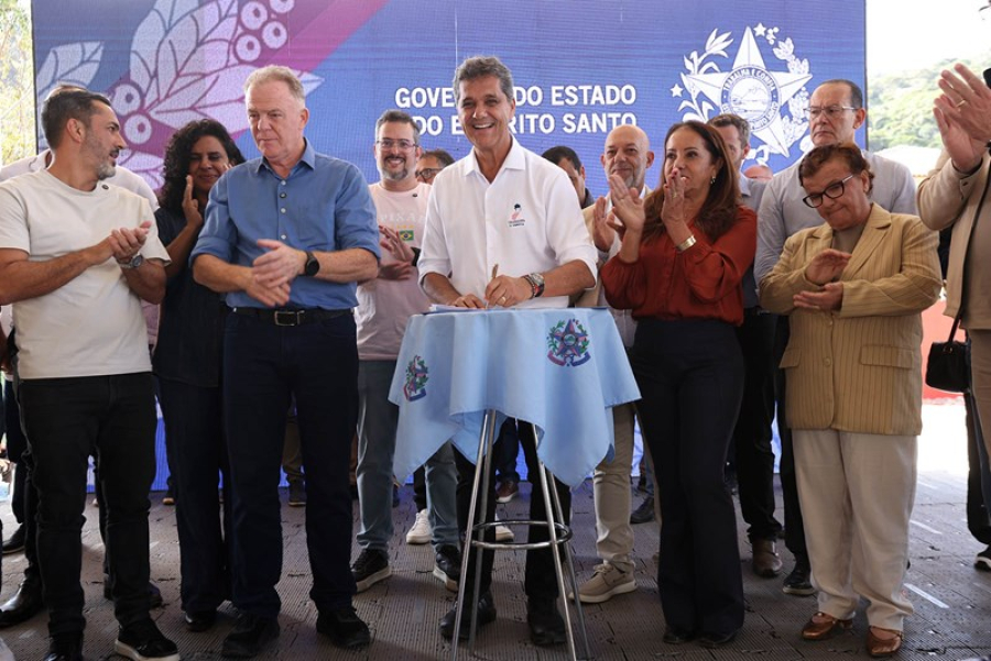 Governo do Estado fortalece infraestrutura do Morangão em Domingos Martins
