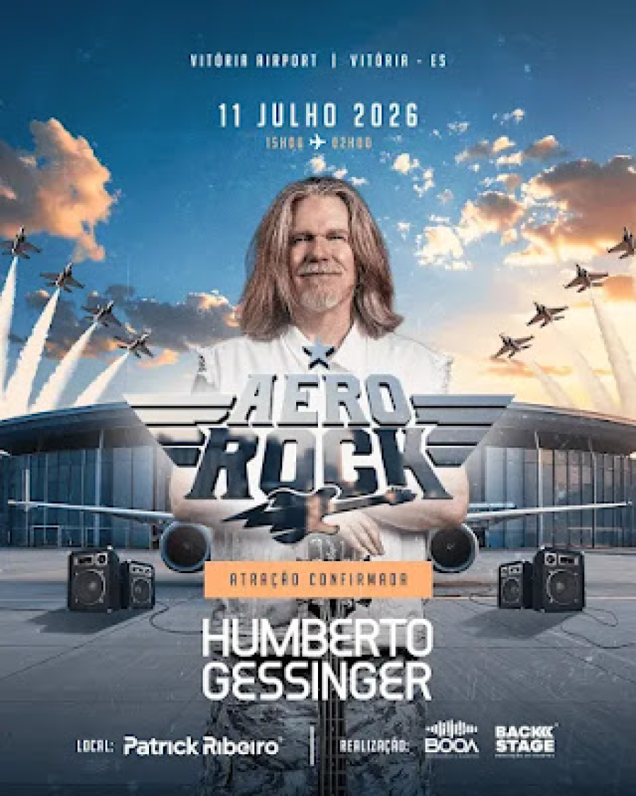 Aero Rock traz Humberto Gessinger para primeira edição em Julho