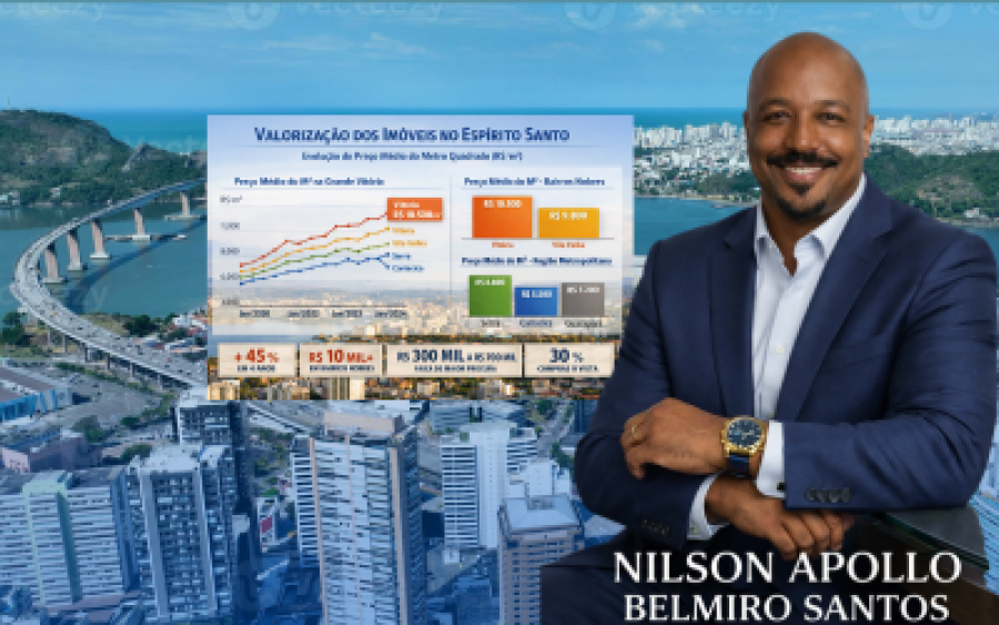 Preços em alta, vendas moderadas: o retrato do mercado imobiliário da Grande Vitória - Por Nilson Apollo Belmiro Santos